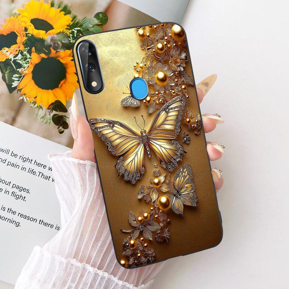 Phone Case For ZTE Blade V10 Cover Silicone Cute Cat Fashion Funny Painted Casing For ZTE Blade V10 2019