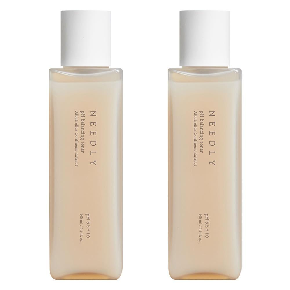 NEEDLY pH Balancing Toner Daily Hydrating & Skin Refining Facial Mist 145ml Duo Pack