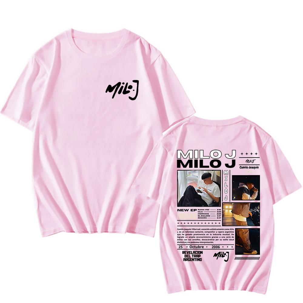 Milo J Men Retro T-Shirt Graphic Printing Fleece Hooded Sweatshirt for Autumn/Winter Grunge Clothing Sudaderas Casual Pullovers