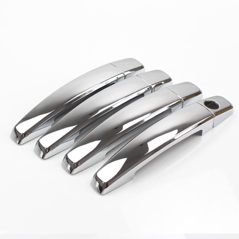For OPEL Astra H 2004-2009 OPEL Astra J 2010-2015 Vauxhall Car Door Handle Cover Pad Sticker Molding Styling