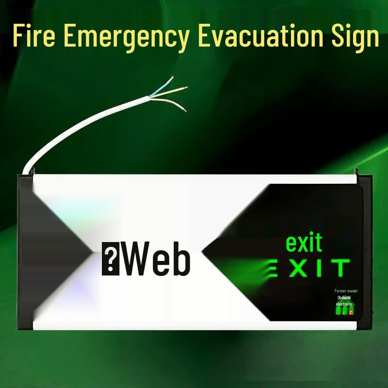 Andeli LED Emergency Exit Sign