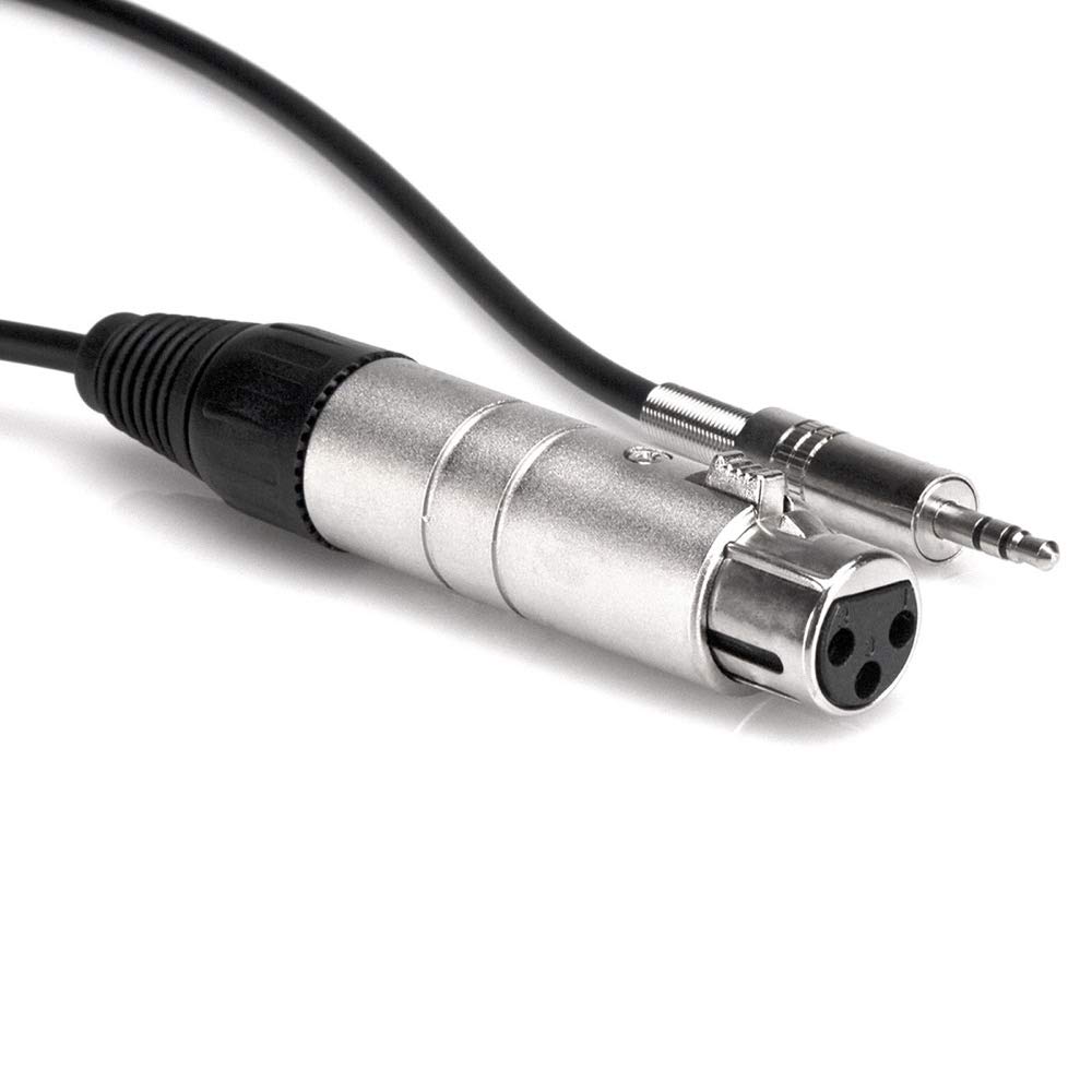 

Hosa MIT-156 45cm Stereo Mini Male to XLR Female Impedance Converter
