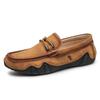 Leder Freizeitschuhe für Herren Sommer Loafer Fahrschuhe Slip on Herren Mokassins Herren Business Schuhe Sneakers Zapatillas