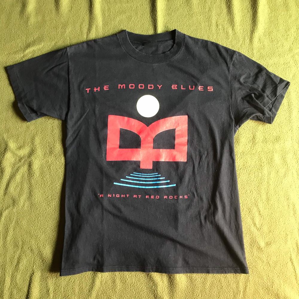 THE MOODY BLUES Ночь группы на Red Rocks Подарок для фанатов от S до 5XL Футболка BM1877 Унисекс Футболка S