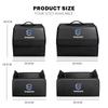 Volvo Car Trunk Leather Storage Box Foldable Auto Organizer Bag For Xc60 Xc90 V40 V60 S60 V50 V90 S80 C40 XC40 V70 XC70 C30 C70