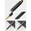 6x Black Ink Ballpoint Pen Journaling Pen Smooth Writing Pen Metal Signature Pen Stationery Supplies for Writing