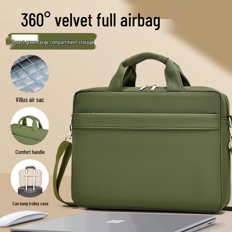 Portable 15.6-17 Inch Splash-Proof Laptop Briefcase for Men & Women