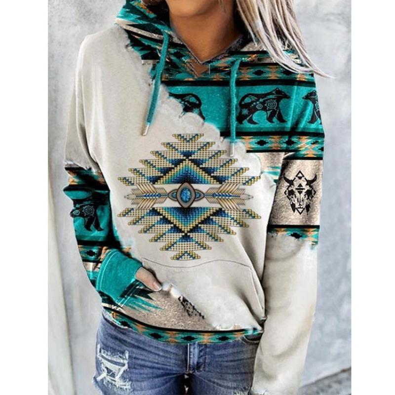 Women's Fashion Casual Long Sleeve Hooded Hoodies & Sweatshirts