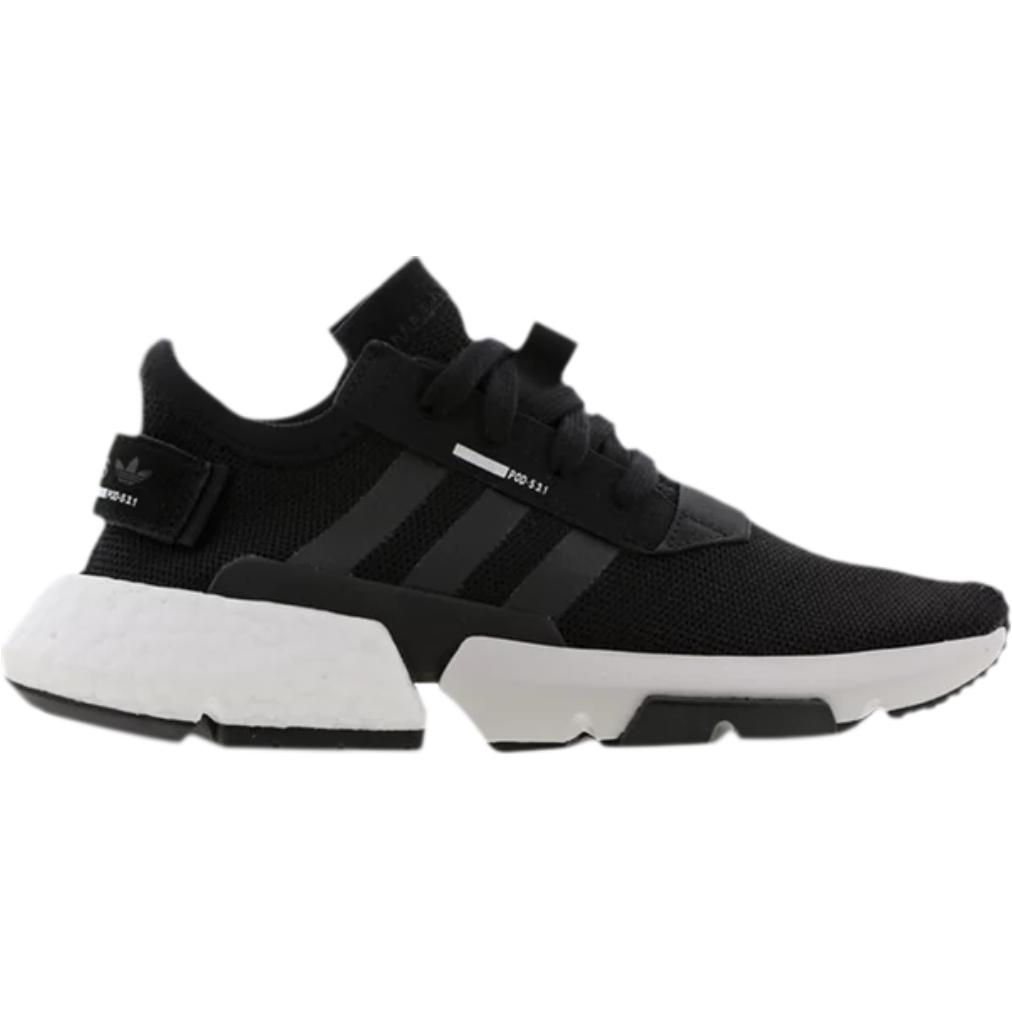 Adidas P.O.D. S3.1 J Svart Hvit Barnesneakers Core-Black Fottøy-Hvit Legend-Ivy B42058