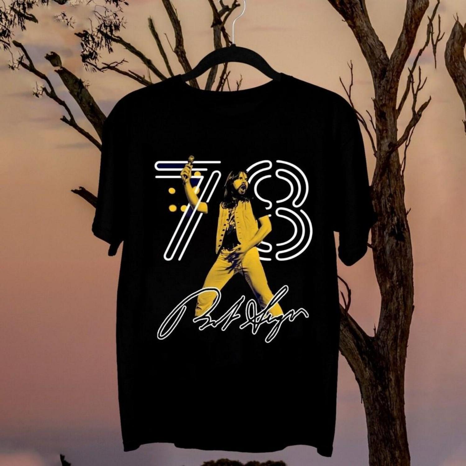 

Bob Seger Signature Short Sleeve Men All Size T-Shirt S-345XL Unisex T-Shirt S чёрный