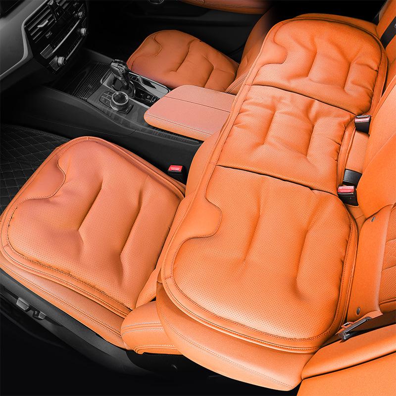 Xiaomi Ventilated All-Season Car Seat and Lumbar Support Cushions for Mercedes-Benz and BMW, with Integrated Rear Seat Trim.