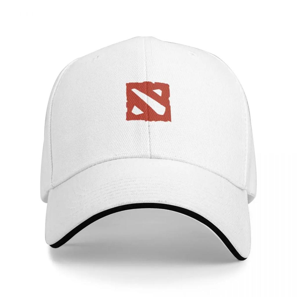 Dota 2 Logo Artwork Klassische Baseballkappe Angelkappen Mann Schaumstoff Partyhut Personalisierte Kappe Mädchen Hüte Herren