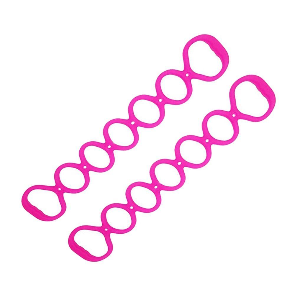 Multicolor 7 Ring Stretch Resistance Band 7 Ring Home Gym Resistance Bands  Yoga