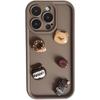 Koreanische süße 3D Bär Kaffee Donut Handytasche für iPhone 11 13 12 14 15 Pro Max X XR XS Max 7 8 Plus Cartoon stoßfeste Abdeckung