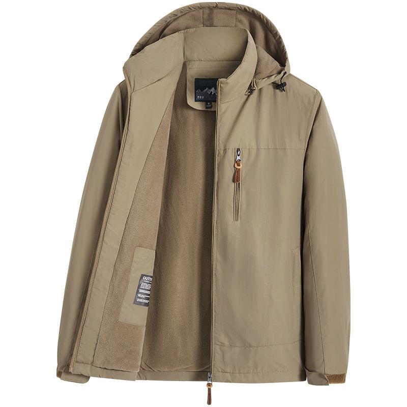 

Мужская новая повседневная куртка из бархата для осени и зимы для занятий спортом на открытом воздухе M