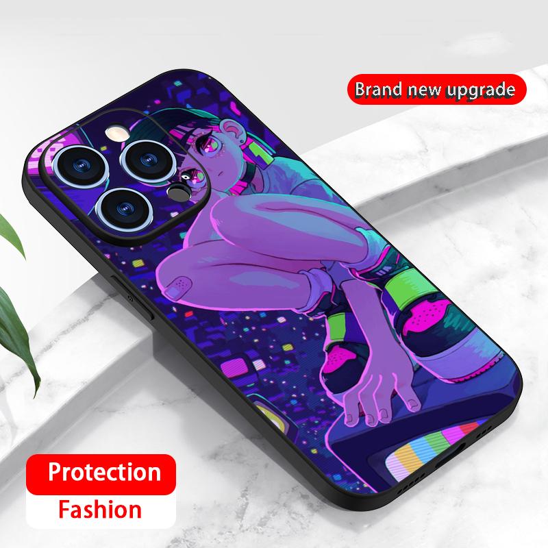

Zutomayo японский певец узор плаката Чехол для телефона Для iPhone 17 16 16e 15 14 13 12 Plus Mini Pro Max Мягкий черный Ударопрочный чехол iPhone 14 Plus