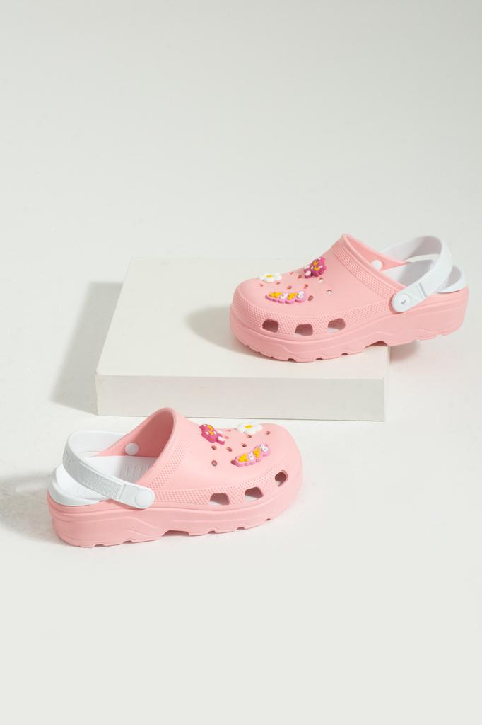 Pembe Potin Comfortable Sole Eva Women's Sandals with Cat Mascot 001-0222-23