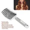 Ergonomic Handle Detangling Hair Brush Curved Design Anti Frizz Hair Comb  Wet Dry Hair
