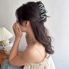 Colorful Jelly Wave Hair Claw Shark Hair Claw Clip Women Girls Korean Sweet Simple Irregular Hair Clip Hair Accessories