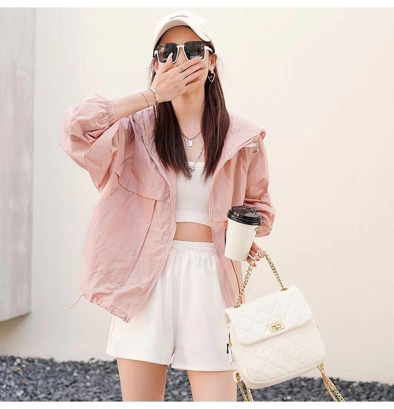 2026 Women's Summer Sun Protection Quick-Drying Hooded Jacket - Breathable, Lightweight, and Fashionable