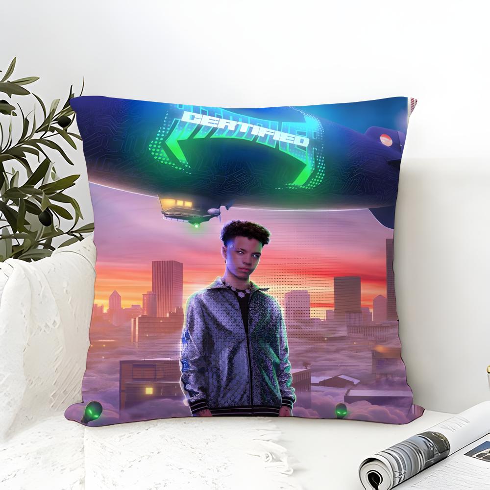 Hip-Hop Rapper Singer L-Lil Mosey 1 Pillow Case Linen Pillow Case Sofa Home Decor Cushion Cover Cushion Cove