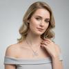 Barbie necklace [Original design] Letter Snowflake-D, cold temperament, high-end, niche and versatile, ins style, high-looking, romantic ZJYXL-HJ-039