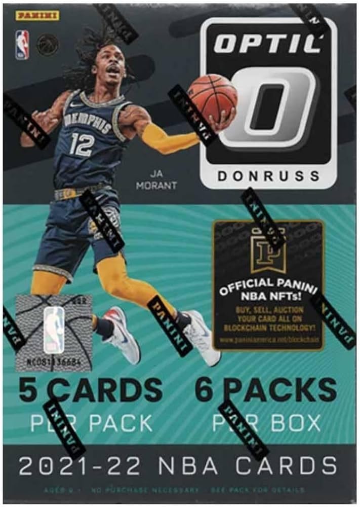 

Карточка НБА 2021-22 Panini Donruss Optic Баскетбол Бластер Бокс [Параллельный Импорт]