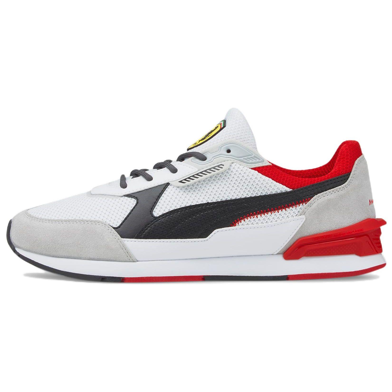 Puma Roma Basic Unisex White Black Silver Sneakers 307043-02 EU 42