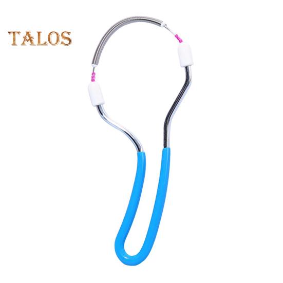 

Устройство для удаления волос на лице для женщин, портативное ручное пружинное устройство для верхней губы, подбородка, лица, шеи, быстрые и эффективные инструменты для удаления волос синий