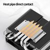 Jonsbo HP400S CPU Cooler 4Heatpips Down Pressure Air Cooling Radiator 90mm 4Pin PWM Fan LGA115x/1200/1700 AM4 AM5 ITX Small Case