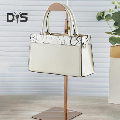 Supporto per borsa regolabile in altezza, supporto per borsa a tracolla, espositore per borsa, organizer per esposizione borsa, kit di attrezzi di facile montaggio incluso, acciaio inossidabile