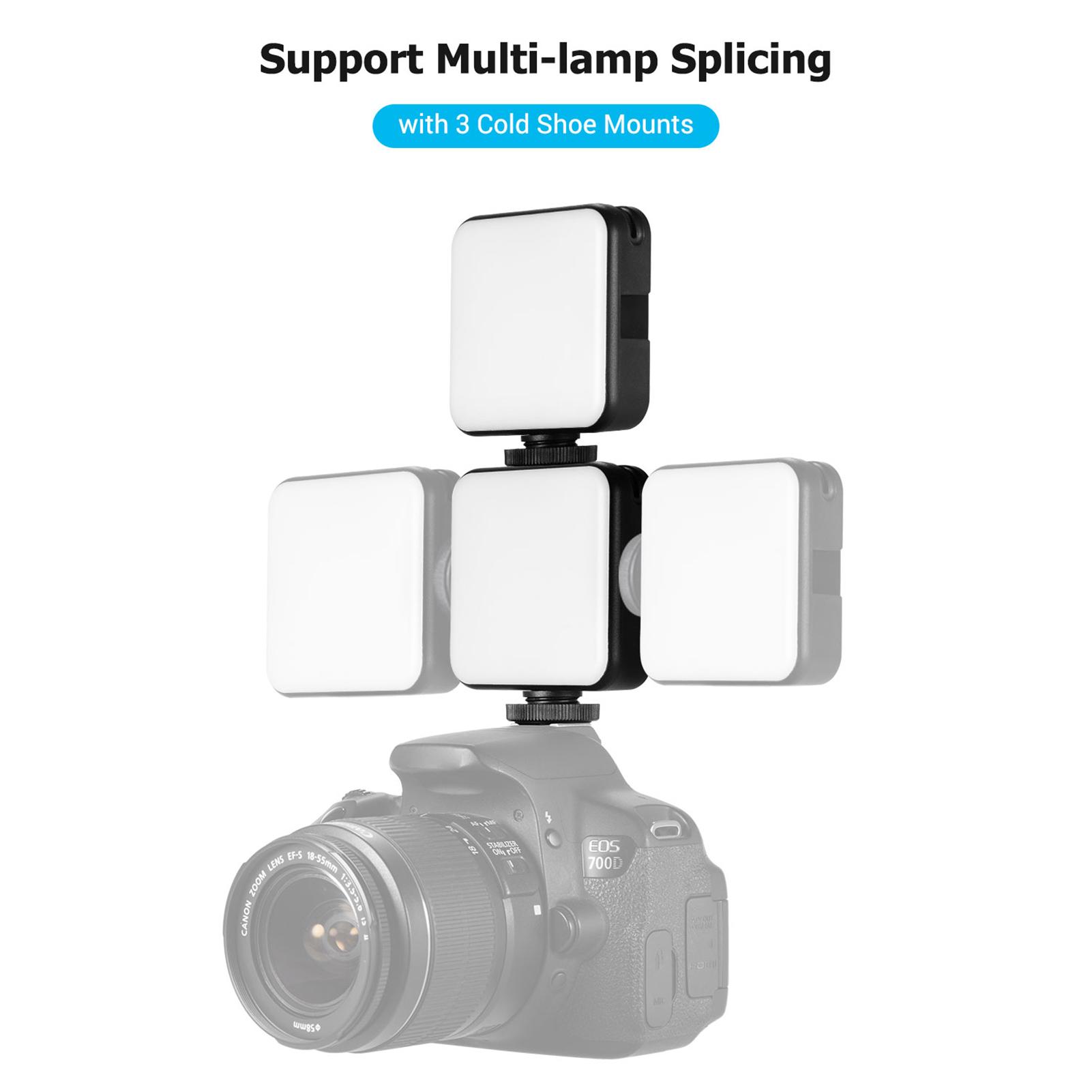 Andoer W64RGB Mini RGB светодиодный светильник для видеосъемки — фото 3