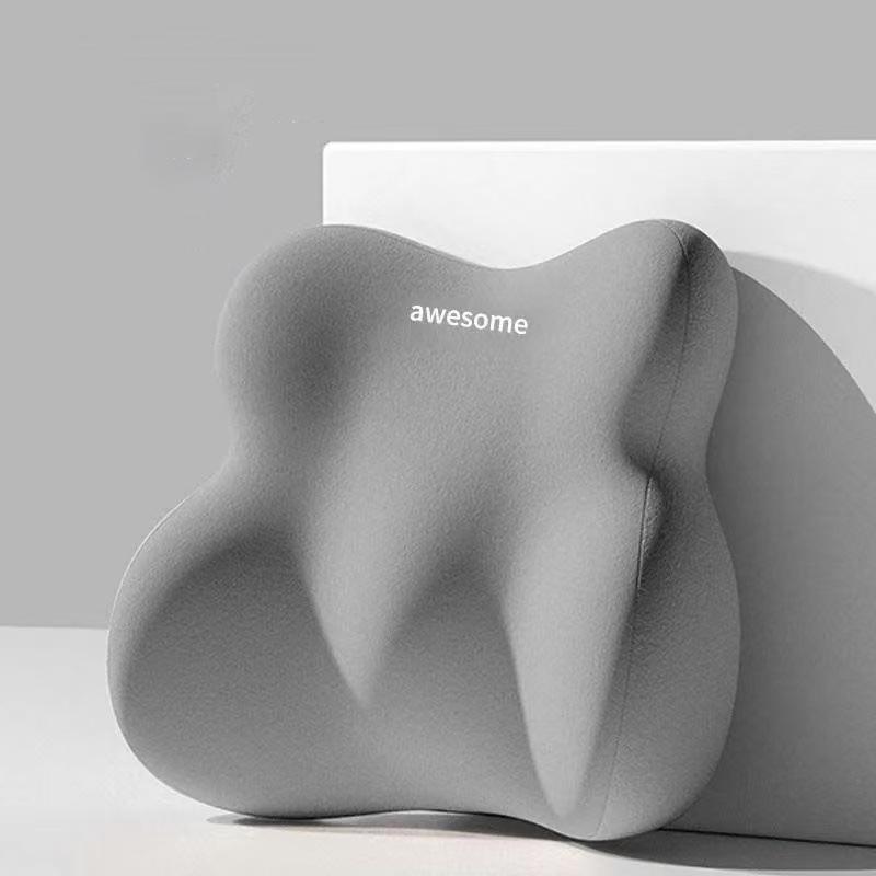 Curved Memory Foam Cushion - Coccyx Comfort; Ideal Pressure Relief for Car or Office, 1PC