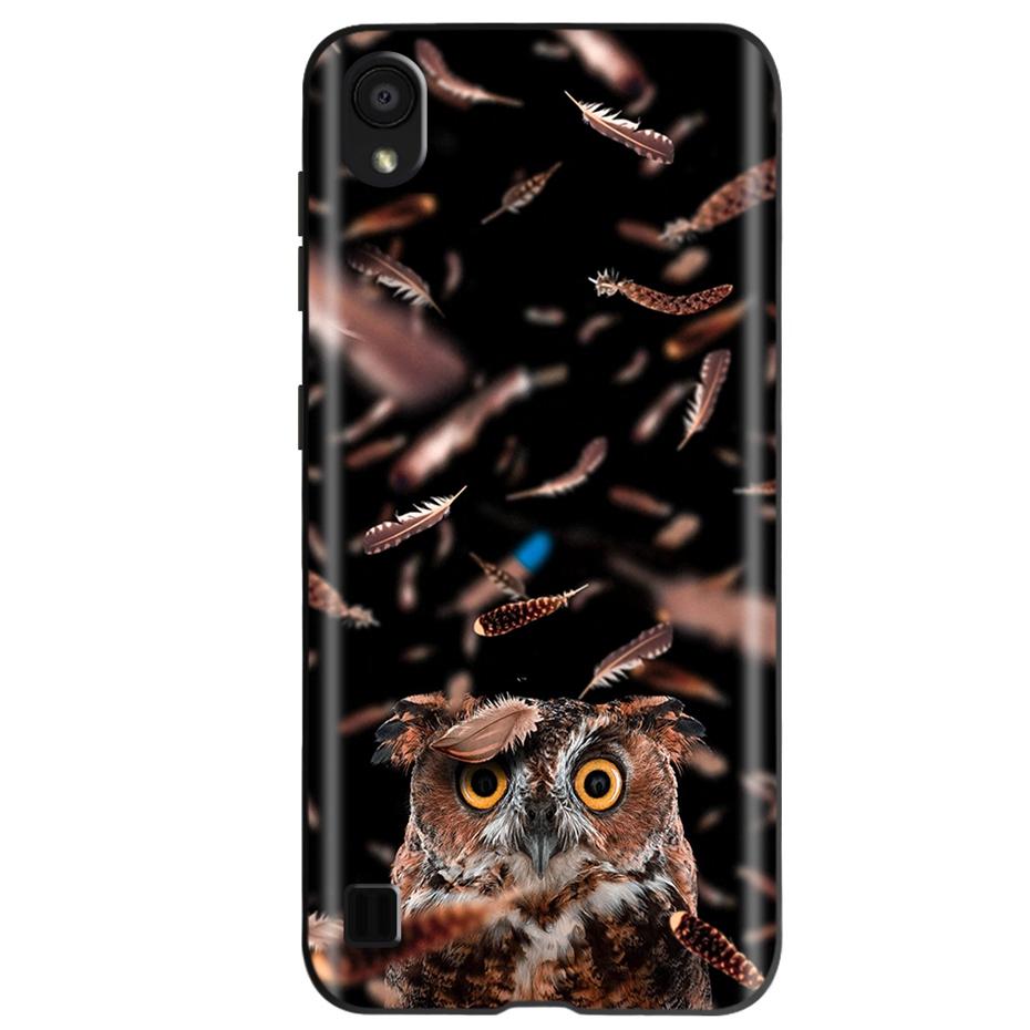 Fashion Cool Painted Case For ZTE Blade A5 2019 Soft SIlicone TPU Black Shockproof Bumper For ZTE A5 (2019) BladeA5 A 5 Funda