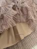 Polka Dot Mesh Fairy Fluffy Long Skirt - 2026 Spring/Summer High Waist A-line Layered Skirt for Women