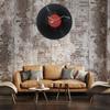 Ultra-Quiet Vinyl Record Wall Clock Vintage Music Decor Household Wall Clock  Gift