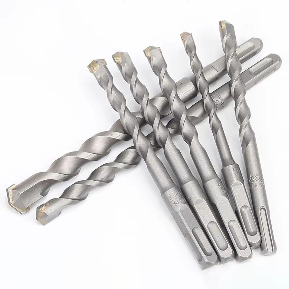 1Pcs Square Shank SDS Plus Masonry Drill Bit  For Concrete Brick Cement Wall