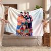 Backstreet Boys Flannel Blanket, Custom Name Text Personalized Soft Throw Blanket Home Decor Gift