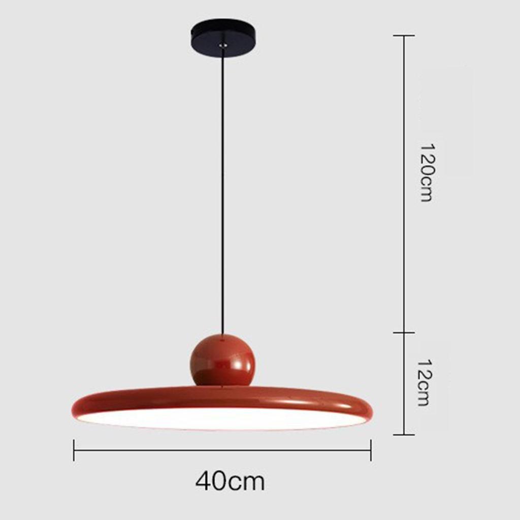 40cm Modern Pendant Light Flying Saucer Elegance Pendant Lamp Hallway Hanging Lamp for Dining Room Kitchen Home Restaurant Cafe