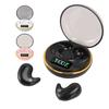 Bluetooth Earbuds with Digital Display Charging Case Stereo Wireless Earphones for Sleep Work Music 