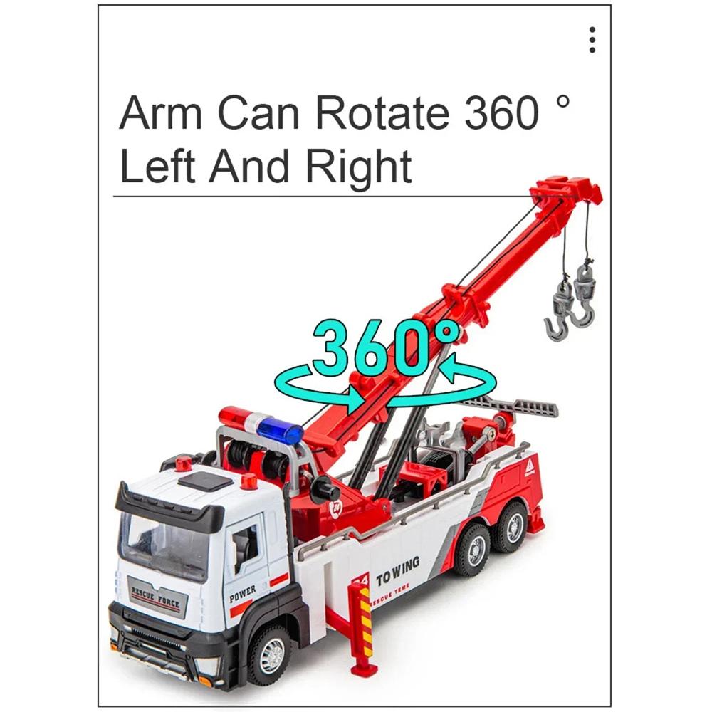 Модель инженерного автомобиля из сплава 1/32 — фото 4