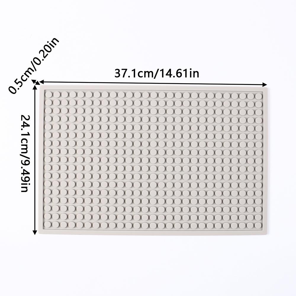 

Silicone Resin Collector Mat Heat Resistant Mat Placemat Non-Slip Pad for Resin Molds Epoxy Resin Cup Turner Kitchen Counter as picture show светло-серый