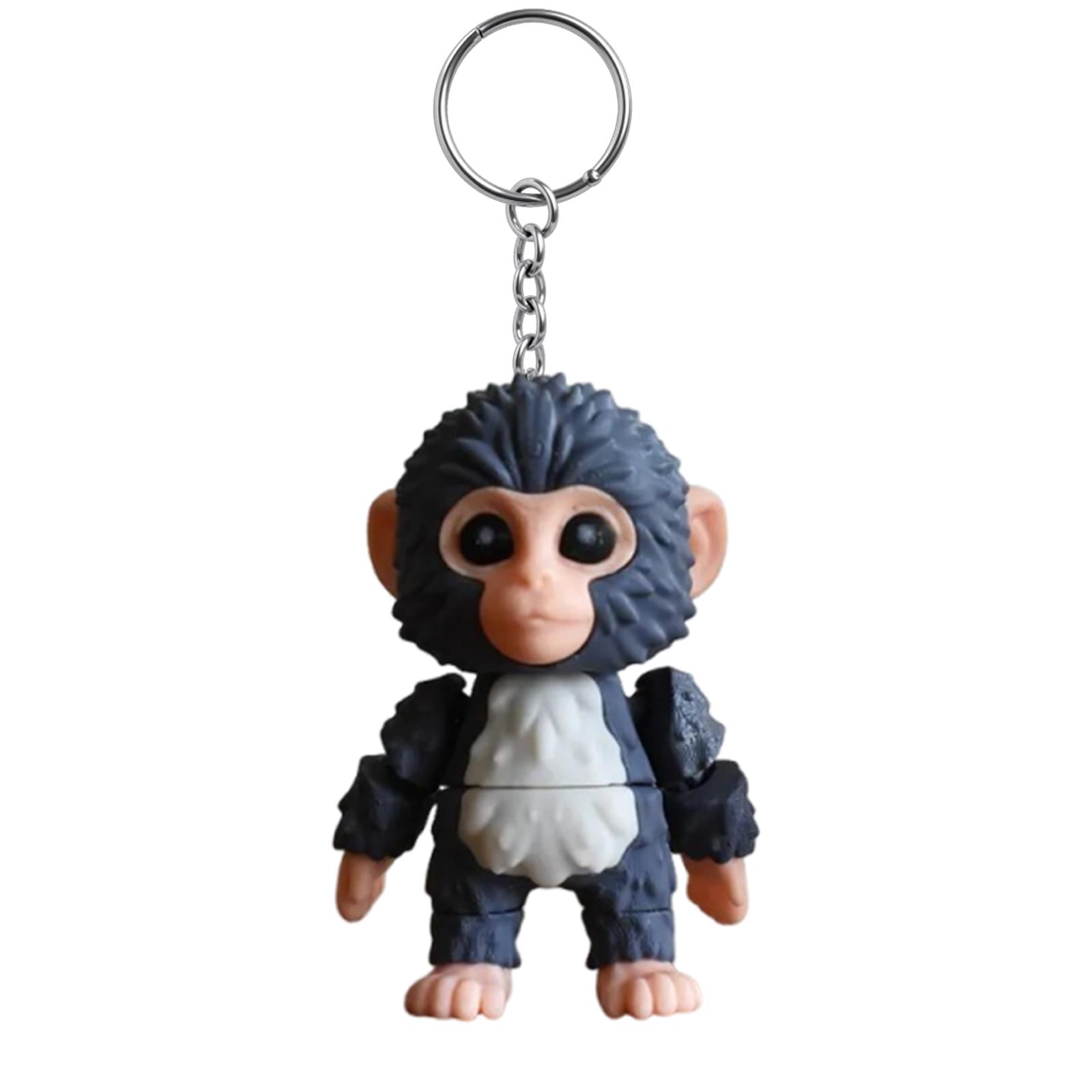 

3D Keychain Pendant Student School Bag Cute Decoration Small Gift One Size