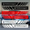 B6 2025 Gorące Do Volkswagen 2 szt. Samochód Pasek PVC Paski Wyścigowe Naklejki na Lusterko Wsteczne Do Volkswagen Golf-7 4 5 6 CC T-ROC Shar