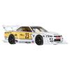 Hot Wheels Car Culture Silhouette LB-ER34 Super Silhouette Nissan Skyline Vehicle Toy Diecast Model Car for Ages 3 and Up, White, JBK59