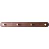 Black Walnut Wood Clothes Hook Wall Non-perforated Brass Hanger Bedroom Foyer Solid Wood Creative Rack
