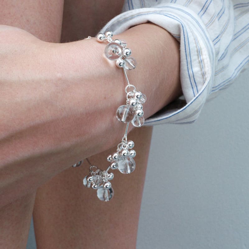 

MONDAY EDITION Silver Bubble Bracelet Silver