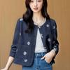 Women S Stylish Embroidered Coat For Women Spring Autumn Versatile Top