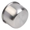 Camping Cookware Outdoor Cooking Stainless Steel Pot Fitting Lid