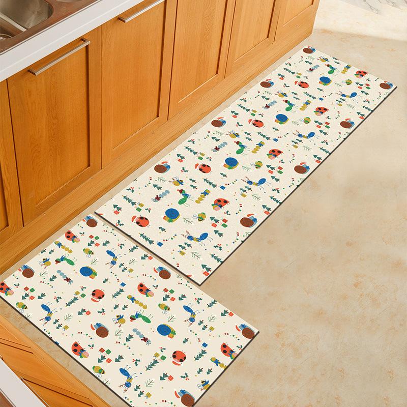 WTEMPO Kitchen Carpet Floor Carpet Floor Mat Living Room Bedroom Entrance Foyer Entrance Mat